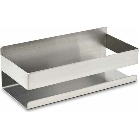 Etagere Für Das Badezimmer, Für Shampoo Und Duschgel. Chrom-duschracksystem Ohne Bohren Mit Saugnapfhalterung Und Silberner Seifenschale.