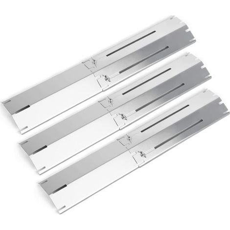 92381 Ersatzteile Für Verstellbare Hitzeverteilerplatten, 30 Bis 53 Cm, Passend Für Landmann, Taino, Brinkmann, Charbroil, Uniflame, Proficook, Outback, Campingaz (3er-pack)