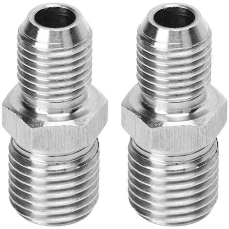 M14x1.5 Ölanschlussadapter, 4an-gerader Edelstahl-schlauchadapter Für Die Meisten Flüssigkeiten