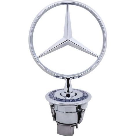 Passend Für Mercedes-benz Mit Stern, Quadratische Abdeckung Mit Markenlogo, Quadratisch, W124 W202 W203 W208 W210/44mm