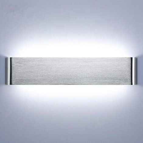 Innenaufhängung 40 Cm Wandlampe 18w 6000k Led-wandlampe Aus Aluminium Für Schlafzimmer, Flurbeleuchtung, Wohnzimmer, Treppen