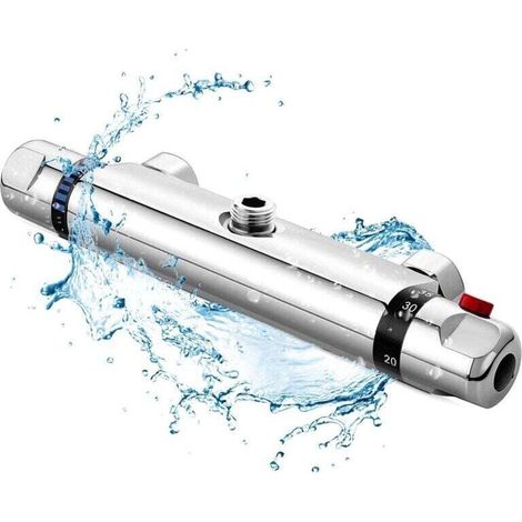 Thermostatischer Badewasserhahn Aus Messing, Verbrühungsschutz