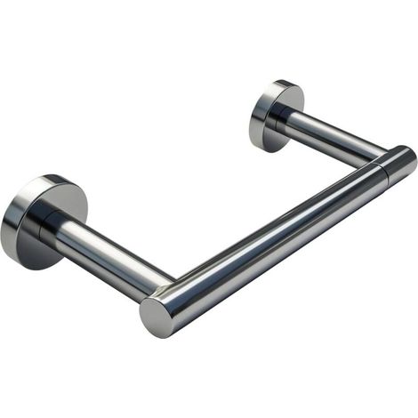 Verchromter Toilettenpapierhalter – Flexibler, Polierter Metall-toilettenpapierrollenhalter Für Badezimmer, Wandmontage, Robust Aus Edelstahl Sus 304 Tp, Großer Moderner Mega-rollenhalter