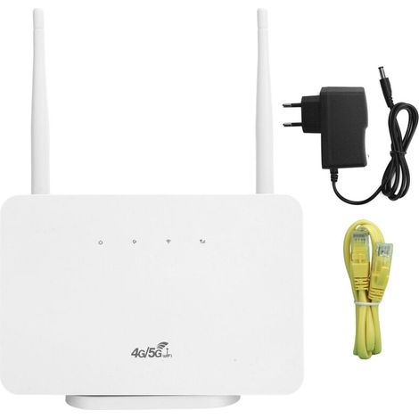 Tragbarer Mobiler 4g-wlan-router Mit Wan-lan-anschluss, Sim-kartenunterstützung Für Windows, 110–240 V (eu-stecker)