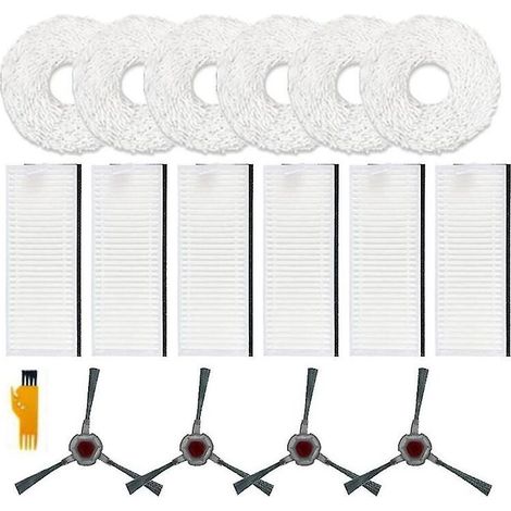 Accessoires Pour Robot Deebot N9 N9+, Brosse Latérale, Filtre Hepa, Chiffon De Nettoyage, Accessoires De Rechange