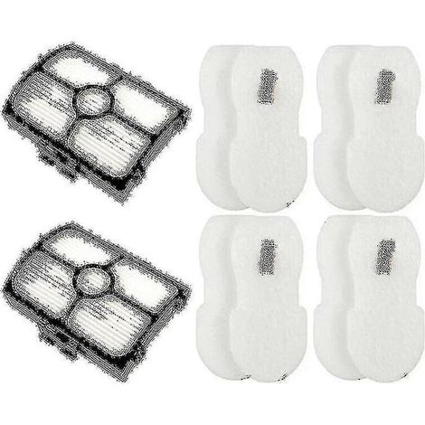 Kit De Filtre De Remplacement Pour Aspirateur Balai Filaire Stratos Ultralight Duoclean Powerfins Hz3000 Hz3002