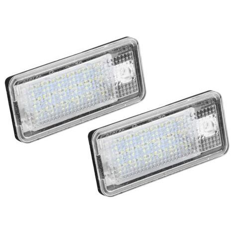 Kfz-kennzeichenbeleuchtungs-kit Mit Led-nummer Hop-lpl0114, 2 Stück, Passend Für Audi A3 S3 A4 S4 B6 B7 A6 C6 S6