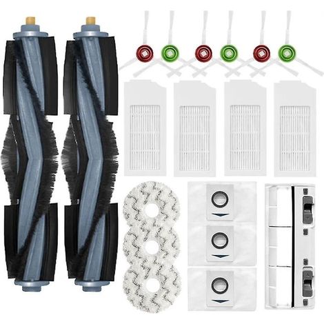 Hauptseitenbürstendeckel, Hepa-filter, Staubbeutel Und Box Für Den Saugroboter Debot X1 Turbo Omni – Zubehör