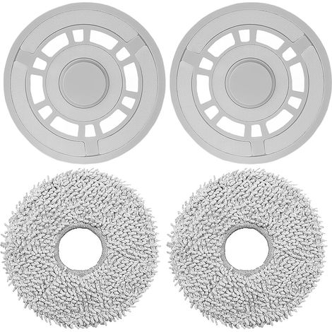 Tücher Mit Halterung, Zubehör Für Xiaomi X20+, Für Dreame L10s Pro Gen 2, L10 Ultra, L10s Pro, L10s Ultra, L10 Prime, X20 Pro Roboterstaubsauger, Ersatzplatten