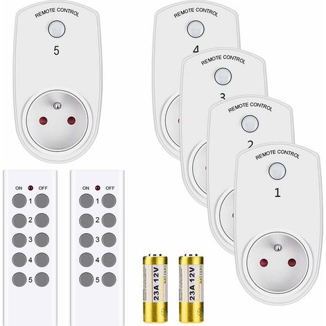 Jeffergarden Fba Monopolys Es9939f Intelligente Fernsteckdose 2 Drag 5 Einstellungen Weiß (europäische Standardnorm)