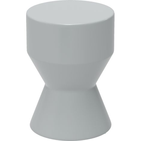 Keramikhocker, Belastbar Bis 120 Kg, Ø 33 X 45,5 Cm, Witterungsbeständig, Gartenhocker In Sanduhrform, Blumenträger-hocker, Fußablage Für Camping Und Garten,