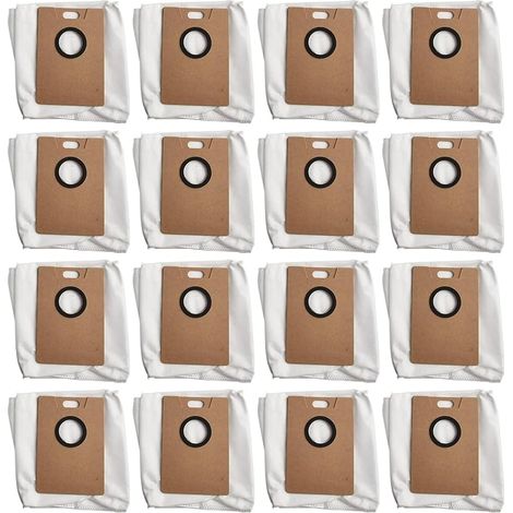 16er-pack Staubbeutel Für Tapo Rv30 Max Plus Saugroboter, Zubehör Für Tapo Rv20 Max Plus Rva202 Sauger, Große Kapazität, Aus Vliesstoff, Ersatzteil