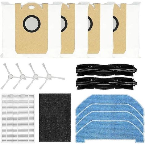 Ersatzkit Für Hauptbürste, Seitenbürste, Filter Und Staubbeutel Für Roboterstaubsauger Q11