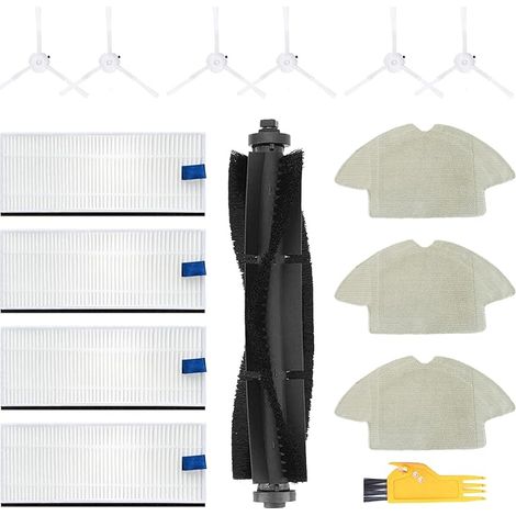 Ersatz-chiffon-bürstenfilter-set Für Saugroboter 360 S6 (15-teilig)