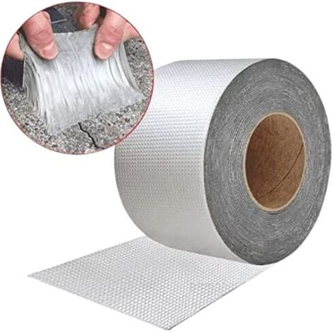 Wasserdichtes Und Beständiges Klebeband, Der Effiziente Leckstopper – 500 Cm X 5 Cm Selbstklebestreifen Für Abdichtung – Wasserdichte Abdichtungsstreifen – Selbstklebend – Dachleckagen – Oberflächenri