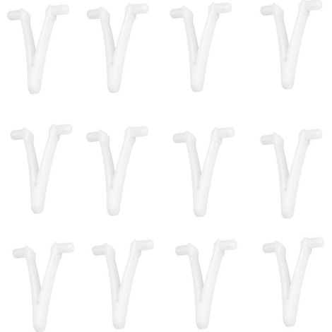 Lot 12 Clips Mit Schmetterlingsschraube – Für Poolstange – Rechen / Skimmer / Saugkopf