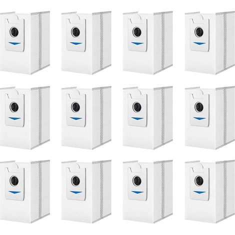 12er-pack Staubbeutel Für Saugroboter Ecovacs Deebot X2 Omni / X2 / X2 Pro / Dex86 – Automatische Entleerungsstation Ddb030025, Staubbeutel Ersatzteile
