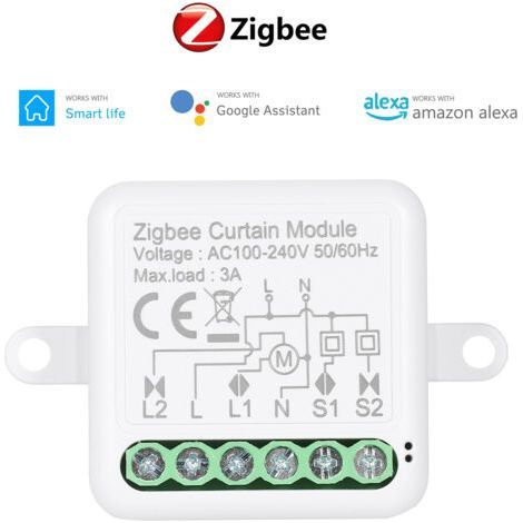 Relais Mini Intelligent Zigbee 3.0 – Diy-lichtmodul, Wifi, 1 Kanal, Kompatibel Mit Alexa Und Google Home – Für Die Hausautomatisierung