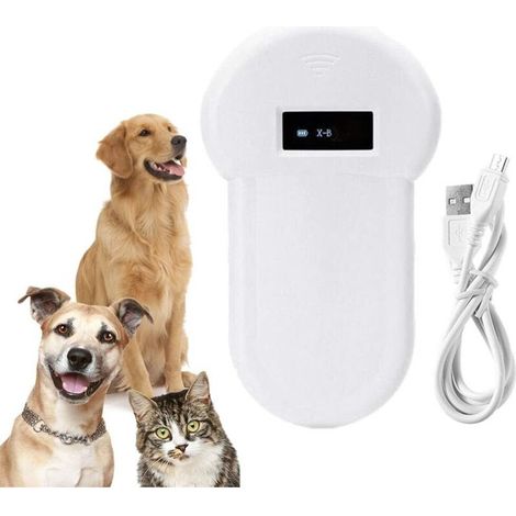Kkmoon Haustier-chip-leser, Handheld-lf-134,2-khz-haustier-chip-leser, Identifikationsleser Für Katzen Und Hunde