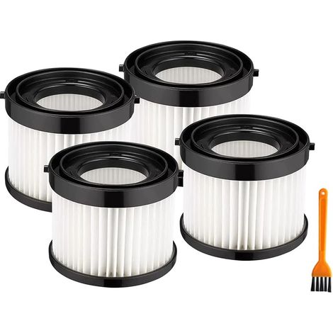 49-90-1951 Satz Kompatibler Hepa-kartuschenfilter Für Milwaukee 49-90-0160 0882-20 M18 Staubsauger, 4er-pack