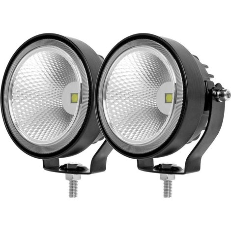 2 X 4 Zoll Led Pod Für Geländewagen 4wd Suv Boot Autonomes Fahren Nebelscheinwerfer Led Lampe (weißer Flood, 2 Stück)