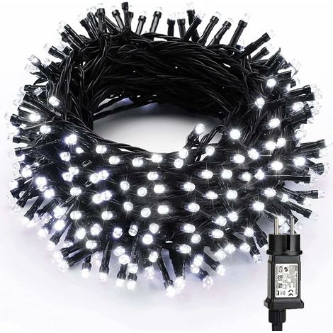 Weihnachtsbaum-lichterkette, 30m 300 Led Weihnachtsbeleuchtung Für Außen Und Innen, Kaltweiß, 8 Modi, Wasserdicht, Märchenlichter Für Party, Baum, Hochzeit, Hotel, Haus, Geburtstag Dekoration, Grüner