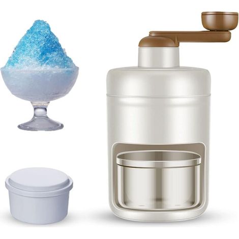 Manueller Eisbrecher – Rotierender Eisbrecher – Cocktail-slush-maschine – Eiswürfel-zerkleinerer – Mit Eiswürfelbehältern – Für Bar Küche Zubehör Für Kalte Getränke