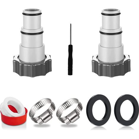 Intex-pool-schlauchadapter – Anschluss Für Pumpe Und Schlauch Mit 32 Mm Und 38 Mm Durchmesser (typ 1)