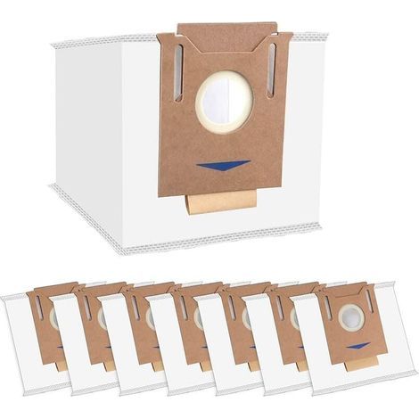 (8 Stück) N10 Ersatzbeutel Für Staubsauger Ecovacs Deebot Ozmo N10, N10 Plus, T8 Aivi, T8 Max, Aivi Und T8, T9, T9+, N8 Serie