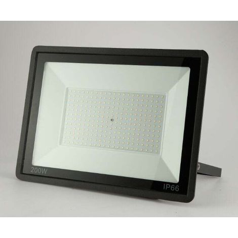 Led-außenstrahler, 200w 25000lm Led-spot Für Außen, 6000k Led-außenstrahler, Ip66 Wasserdicht Sicherheitsbeleuchtung Für Garten, Garage, Hof, Parkplatz (kaltweiß, 200w) Strahler Einzeln