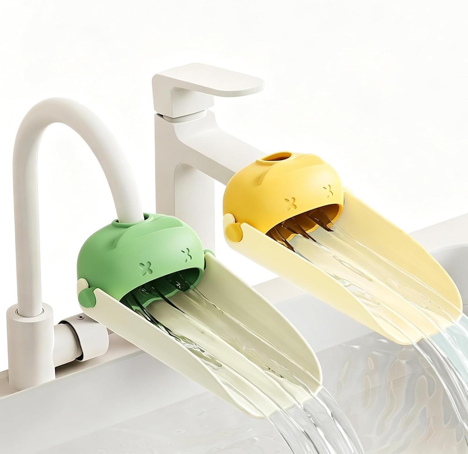 2er-set Wasserhahnverlängerungen, Kinderfreundliche Wasserhahnverlängerungen, Multifunktionale Wasserhahnverlängerungen Für Kinder