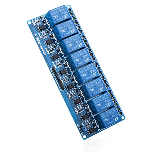 5v Dc 8-kanal-relaismodul Mit Optokoppler Für Mega 1280 Dsp Arm Pic Avr Stm32