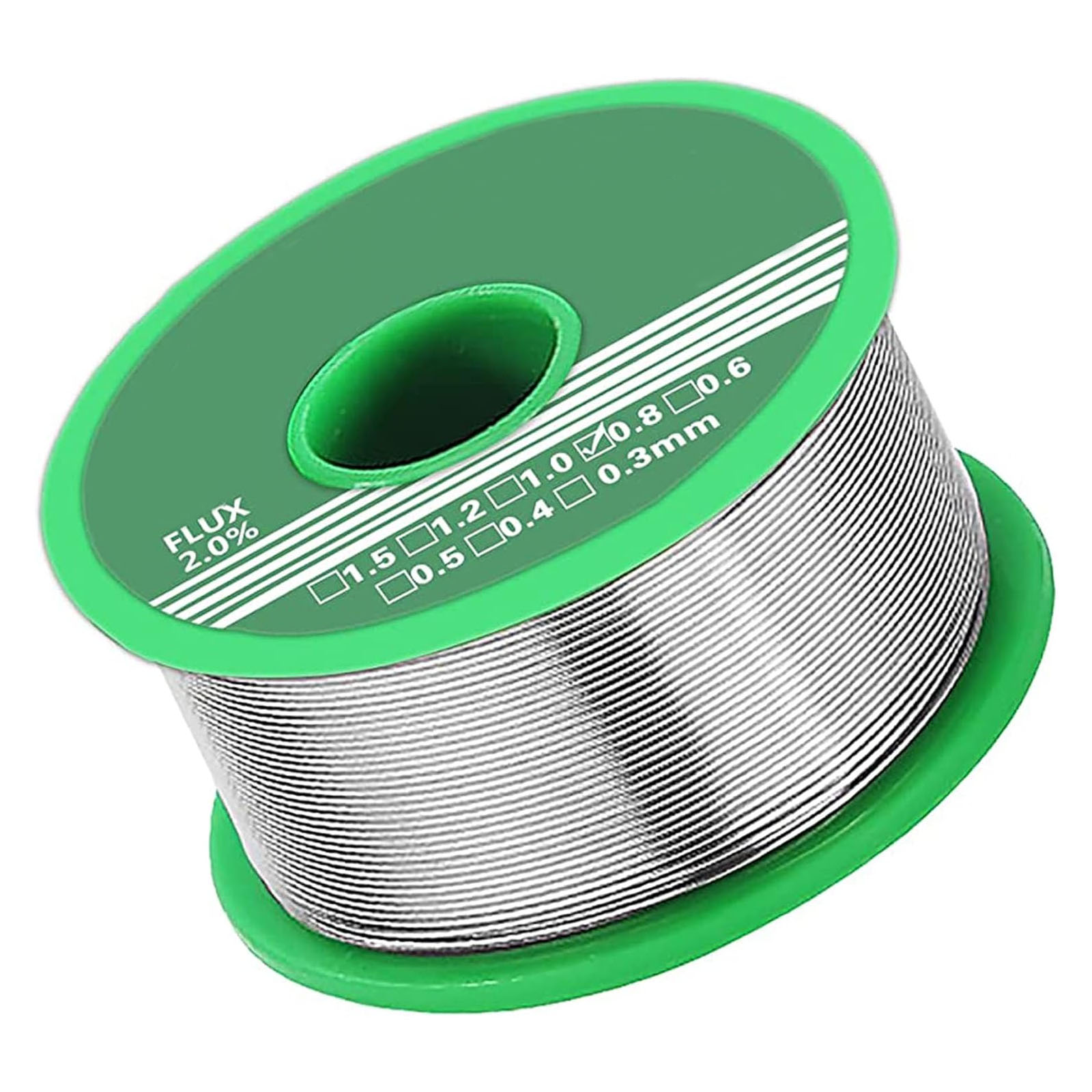 0,8 Mm Lötzinn, Loses Lötzinn Mit Kolophoniumkern, 20 G Flussmittellötzinn, Lötdraht, Lötdraht Für Die Reparatur Und Den Eigenbau Von Elektronikbauteilen, Elektrisches Löten