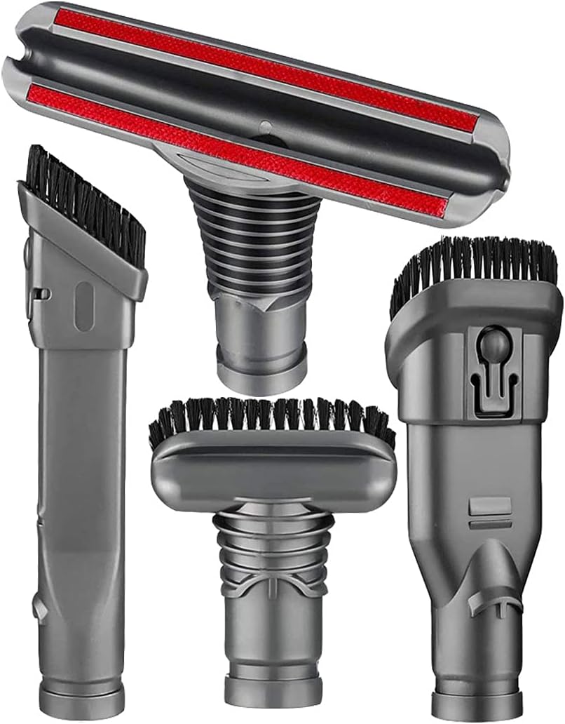 4-teiliges Ersatz-staubsaugerzubehör Für Dyson V6 Dc35/45/52/58/dx90 – Reinigungsbürsten-set Für Zuhause