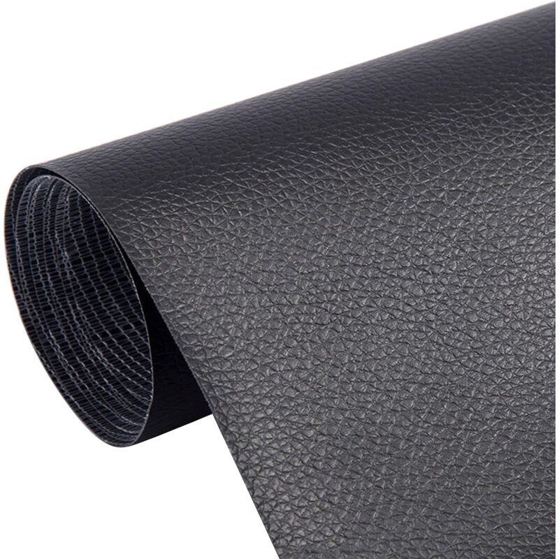 Lederreparaturflicken, 5-teiliges Set Selbstklebender Lederflicken, Strapazierfähiges Kunstleder, Abriebfest, Selbstklebend, Für Autositze, Sofas – Verschiedene Farben
