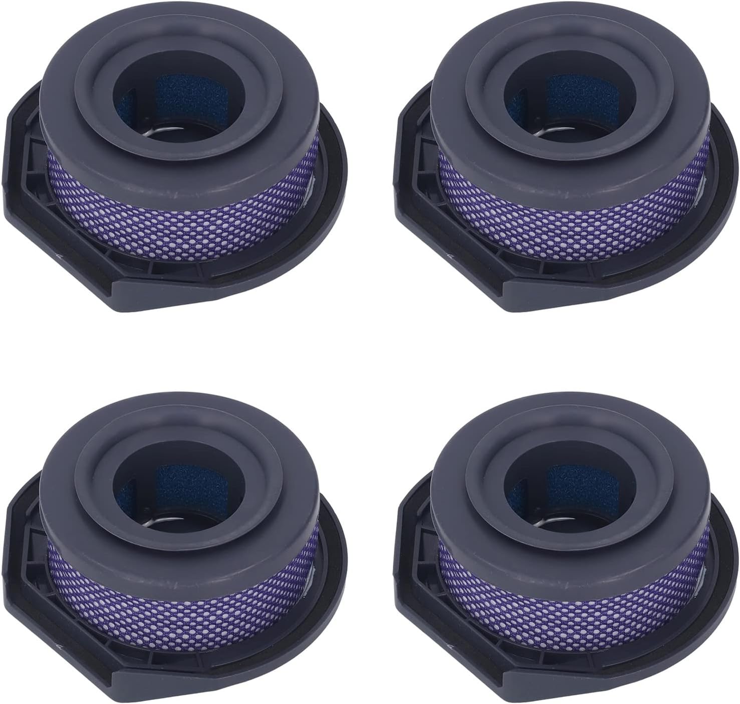 4 Staubsauger-zubehörteile Für Welpen, Filter D531, D-532, D-535, Filterelement, Hypa Hepa-schwamm