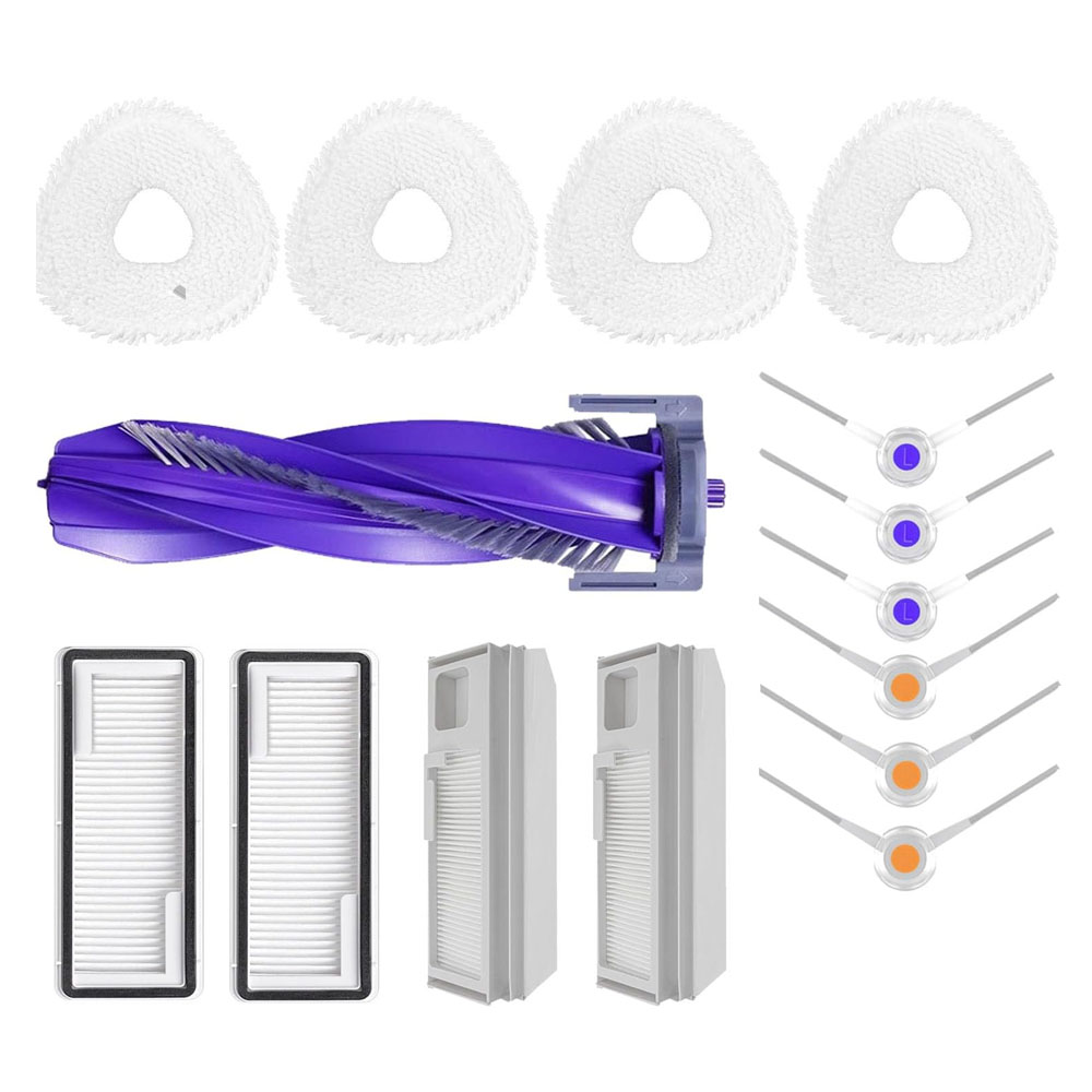 Ersatzteile Und Zubehör, Kompatibel Mit Dem Narwal Freo X Ultra Saugroboter: 1 Hauptbürste, 4 Wischpads, 6 Seitenbürsten, 2 Hepa-filter, 2 Staubbeutel (11er-packung)