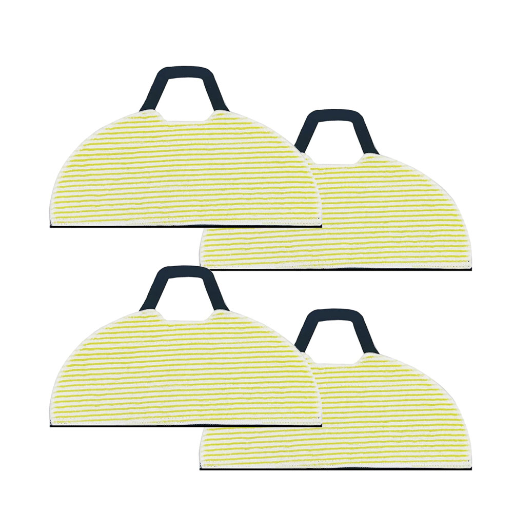 Zubehör Für Shark Rv2410 2610wd 2610wa/wfus Wischmopptücher, Ersatzpads Für Staubsauger, Waschbare Und Wiederverwendbare Weiche Mikrofaser-ersatzpads (4 Stück)