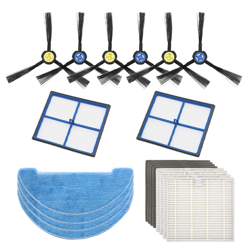 L/c Packung Mit 16 Seitenbürsten Für Sweep V8s X750 X785 V80 Saugroboter