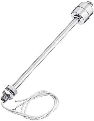 Vertikaler Schwimmerschalter Aus Edelstahl Mit Flüssigkeitssensor Zur Durchflussregelung – 200 Mm, 24 V Dc, 0,5 A