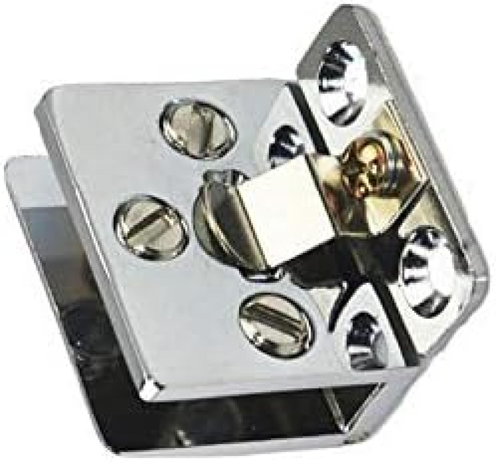 Set Mit 2 Glastürklemmen – Robustes Duschscharnier Für 5–8 Mm Glas