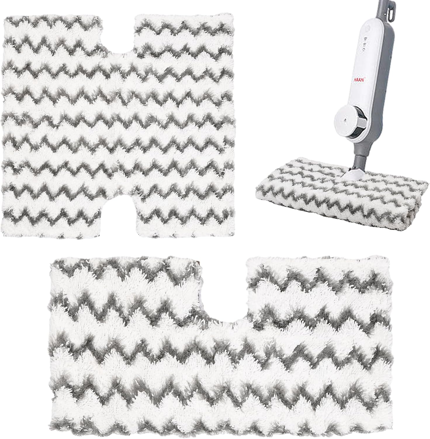 2er-pack Ersatzpads Für Shark Steam P3/p5/p8, Ultrafeine Reinigungstücher Für S3973d, S3973, S5003d Und S6002, Zubehör Für Dampfmopps