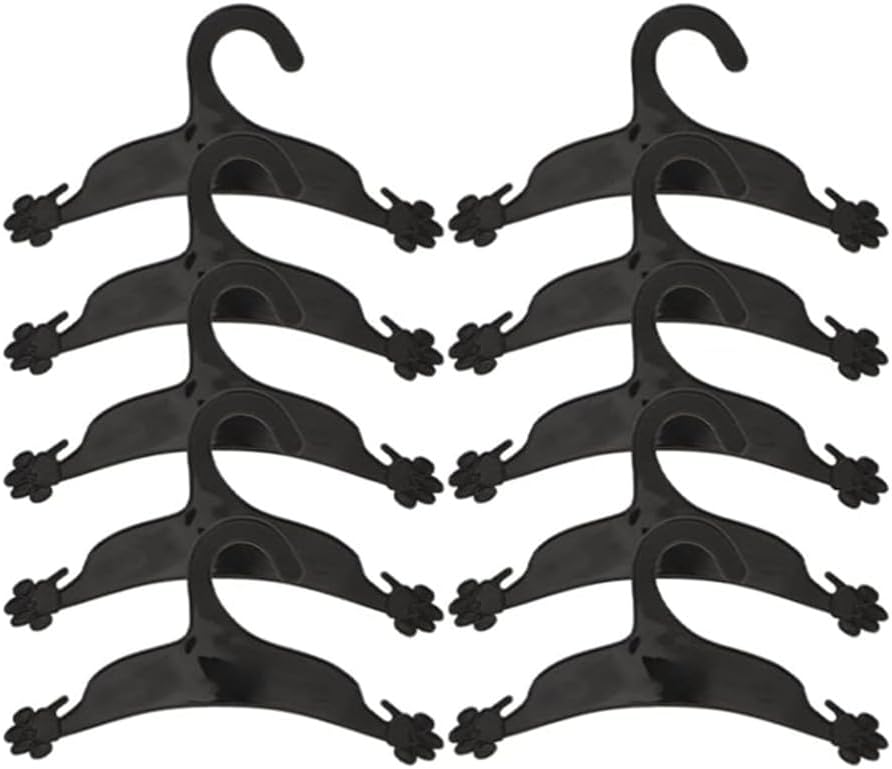 10-teiliges Haustier-accessoire-set, Hundepfotenhaken, Große Hundekleidungshaken, Welpenkleiderbügel, Pfotenhaken, Große Haken