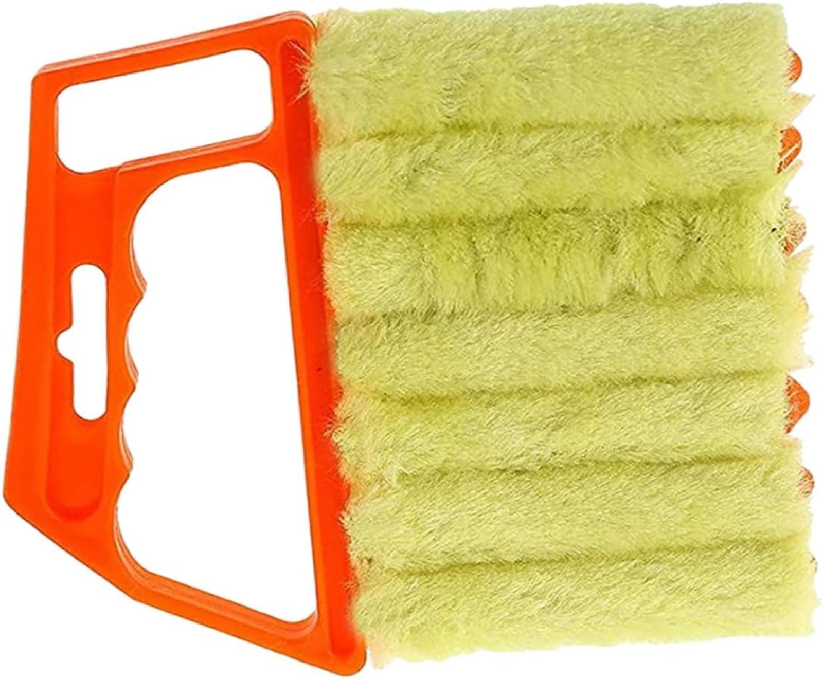 Reinigungsbürste Mit 7 Zähnen Für Fensterjalousien, Rollläden, Klimaanlagen Und Duschen, 2er-pack, Leicht Und Tragbar