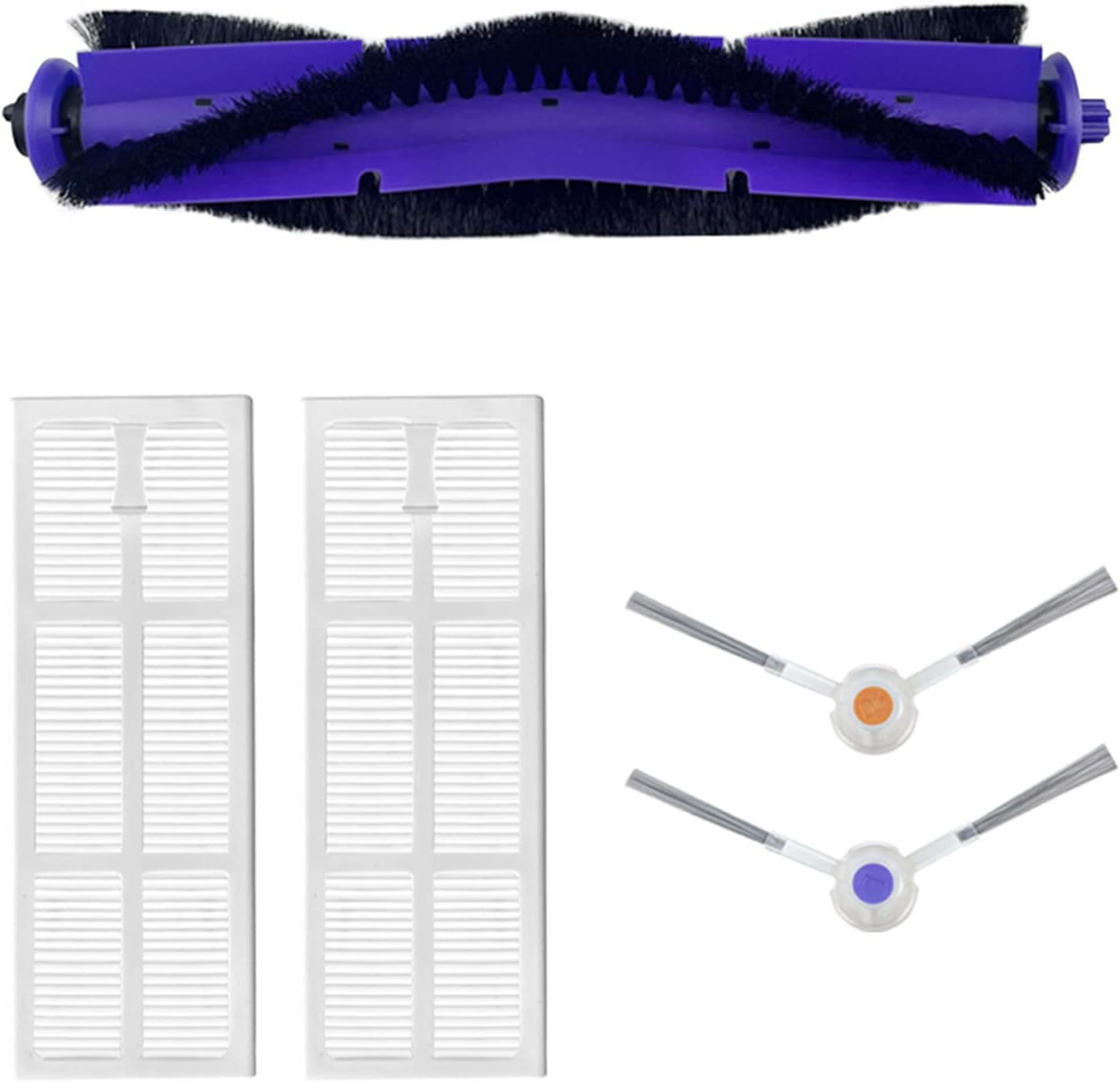 J3 Staubsauger-ersatzteilsets Enthalten 1 Hauptwalzen-staubbürste, 2 Filter, 2 Seitenbürsten, Einen Staubsaugerfilter, Ersatzteile Und Zubehör.