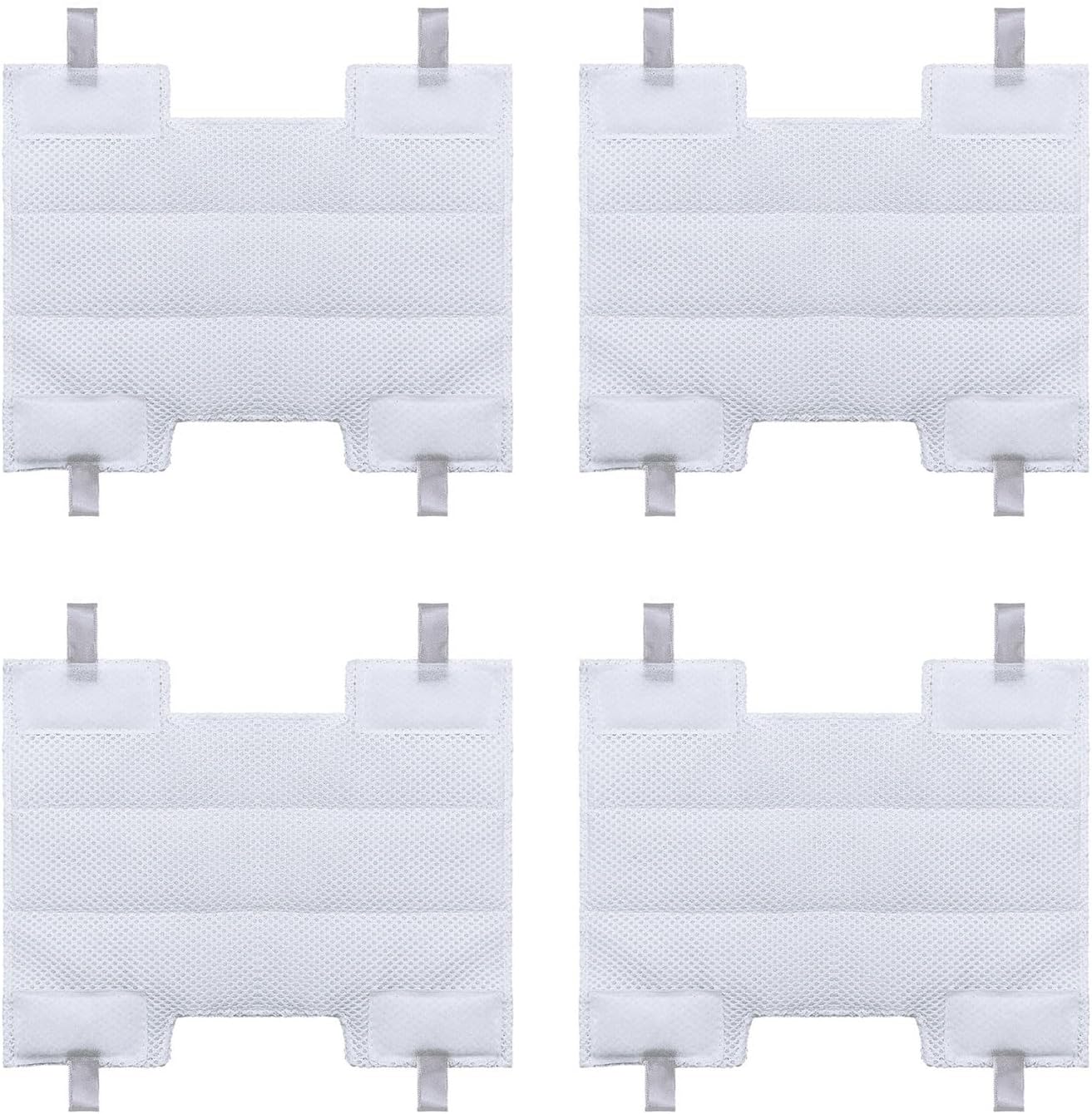 Set Mit 4/6 Waschbaren Mikrofaser-staubsaugerpads Für Die Staubsauger Hv300, Hv300 W Und Hv301 Zur Bodenreinigung, Geeignet Für Wohn- Und Schlafzimmer.