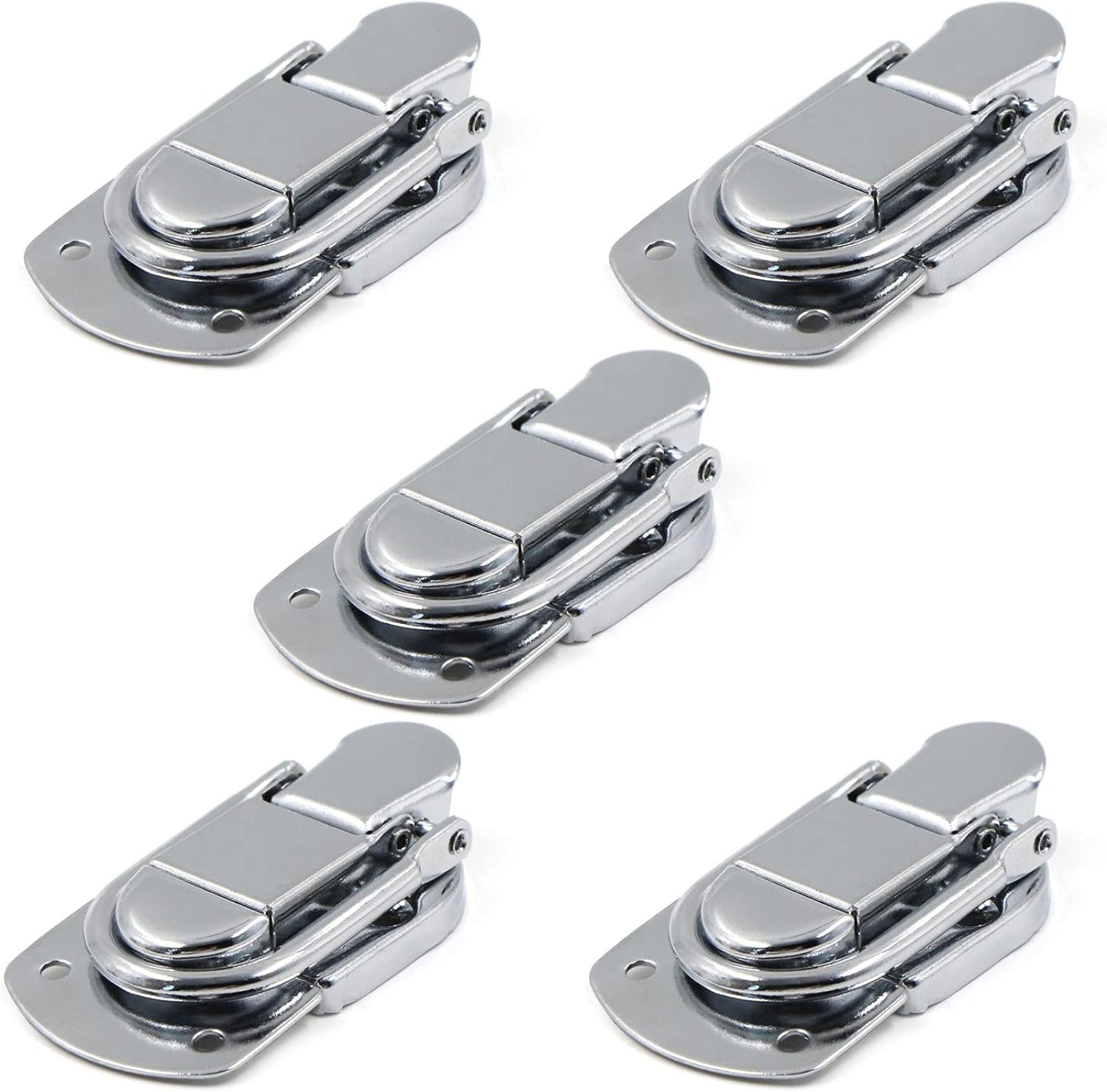 Kippriegel Mit Hebelverschluss, 5 Stück, Edelstahl-kippriegel Für Schachteln, Geschenkboxen, Schubladen