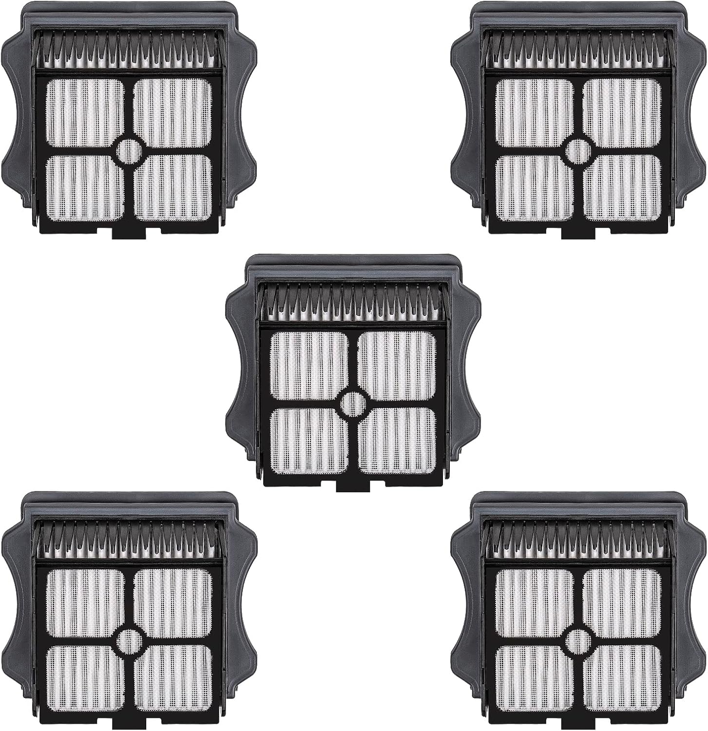 (5-teilig) Tineco Bodenkompatibler One S3 / S5 Bürstenkopf, Nass- Und Trockensauger-filterset, 5 Ersatzfilter