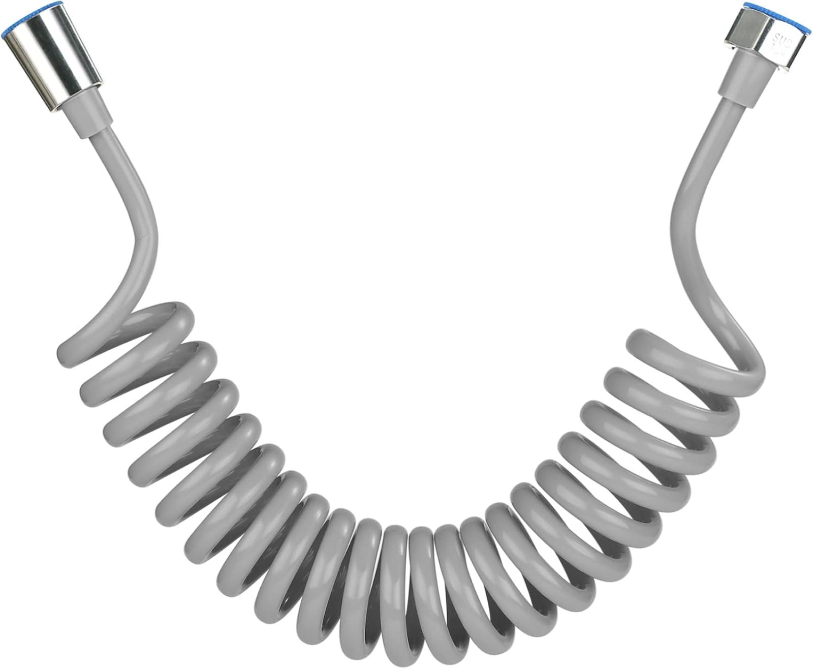 Duschschlauch, Schaumstoff-duschschlauch Mit Kupferkappe, Teleskop-spiralschlauch