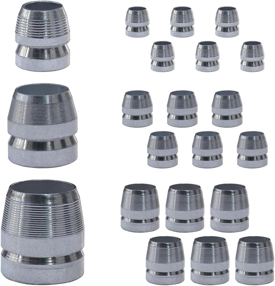 21-teiliges Set Mit Runden Griffen, Sicherheitsgriffen, Metallkeilen, Hammerstielen Und Stahlkeilen (0,31/0,39/0,47 Zoll)